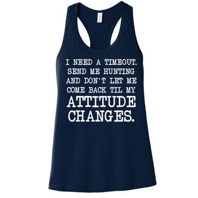 Funny Hunting Meme Women's Racerback Tank