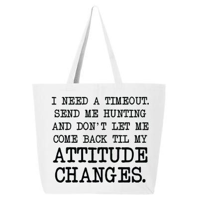 Funny Hunting Meme 25L Jumbo Tote