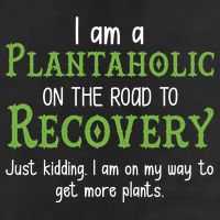 Funny I Am A Plantaholic On the Road To Recovery Adult Drive Performance Visor