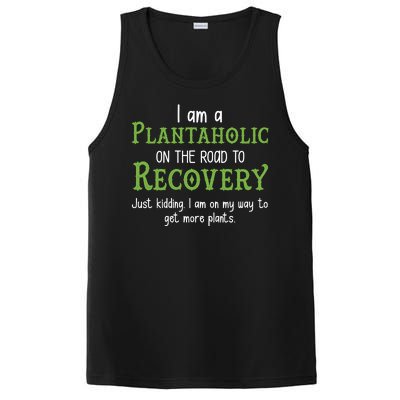 Funny I Am A Plantaholic On the Road To Recovery PosiCharge Competitor Tank