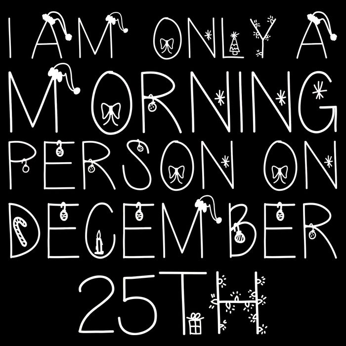 Funny I Am Only a Morning Person on Christmas Cooling Performance Crew T-Shirt