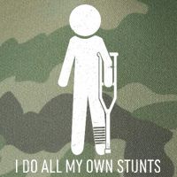 Funny I Do All Of My Own Stunts Legacy Tie Dye Trucker Hat