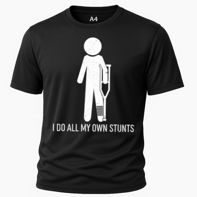 Funny I Do All Of My Own Stunts Performance Shirt