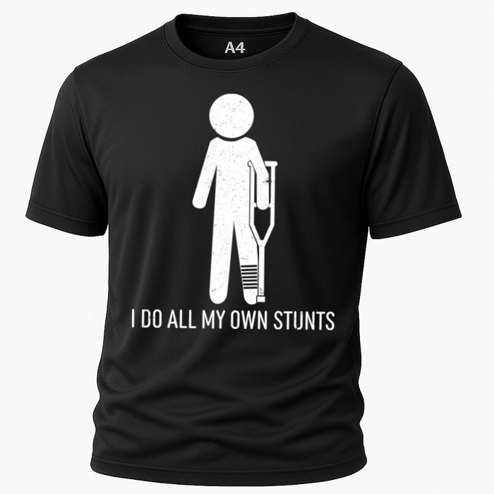 Funny I Do All Of My Own Stunts Performance Shirt