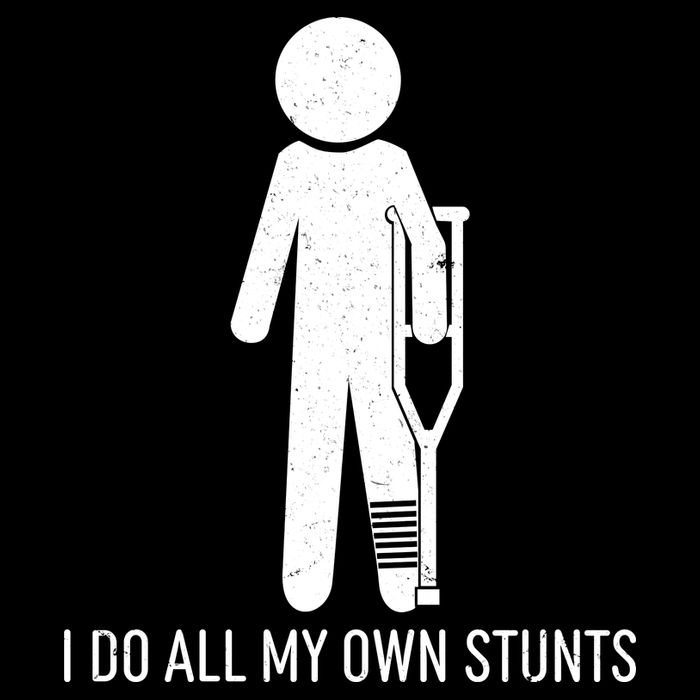 Funny I Do All Of My Own Stunts Impact Tech Backpack