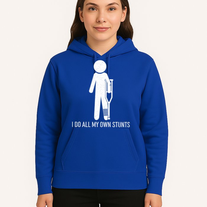 Funny I Do All Of My Own Stunts Hoodie