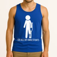 Funny I Do All Of My Own Stunts Tank Top