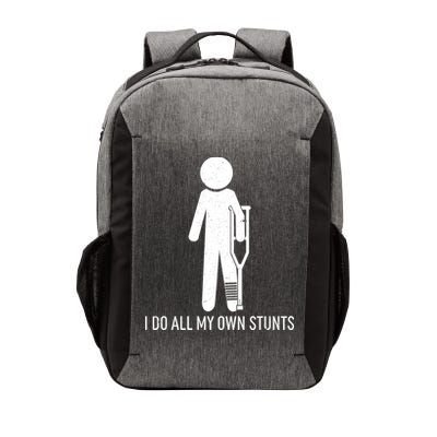 Funny I Do All Of My Own Stunts Vector Backpack