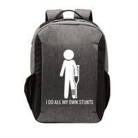 Funny I Do All Of My Own Stunts Vector Backpack