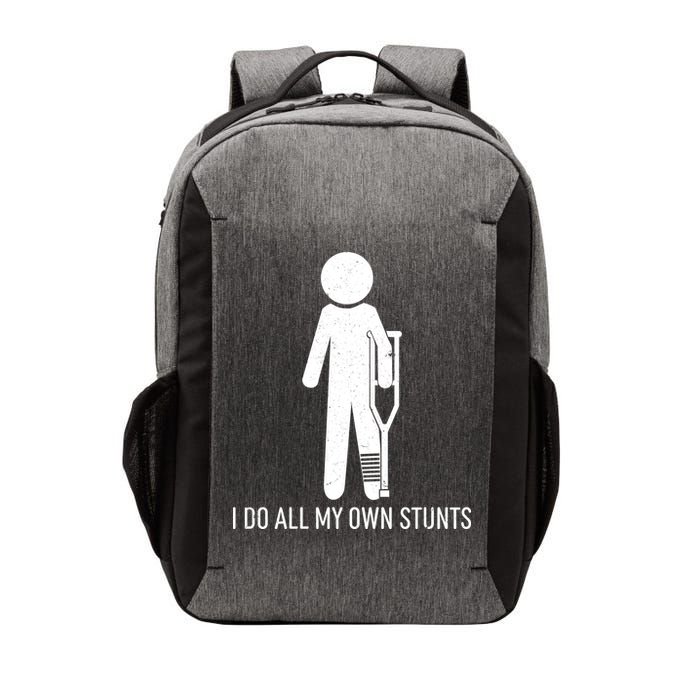 Funny I Do All Of My Own Stunts Vector Backpack