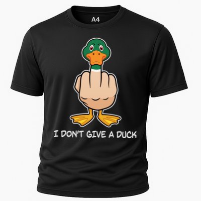 Funny I Don't Give A Duck Performance Shirt