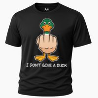 Funny I Don't Give A Duck Performance Shirt