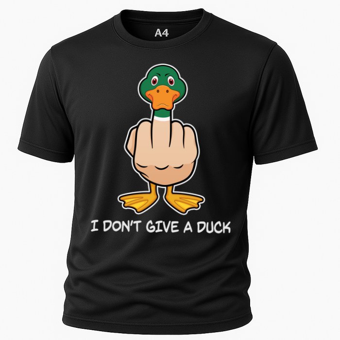 Funny I Don't Give A Duck Performance Shirt
