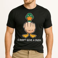 Funny I Don't Give A Duck Performance Shirt
