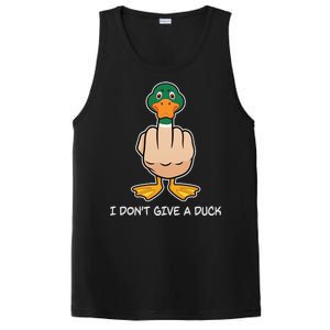 Funny I Don't Give A Duck PosiCharge Competitor Tank