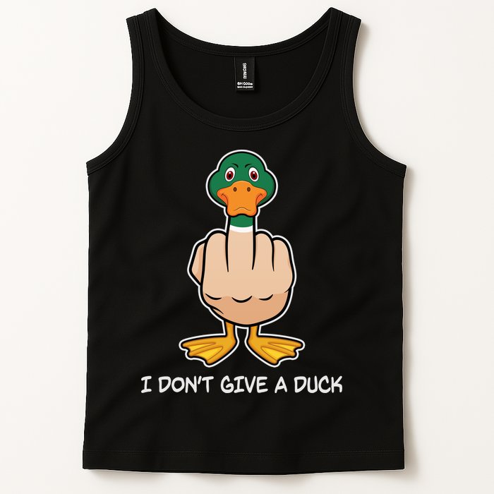 Funny I Don't Give A Duck Tank Top