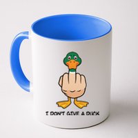 Funny I Don't Give A Duck Coffee Mug