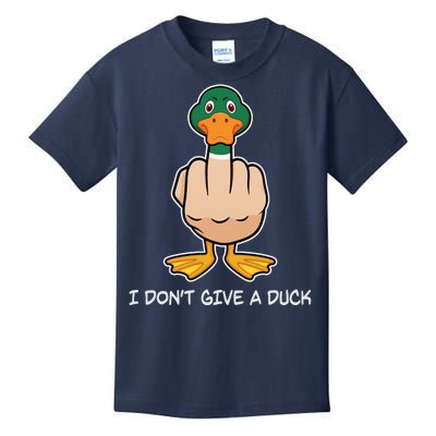 Funny I Don't Give A Duck Kids T-Shirt