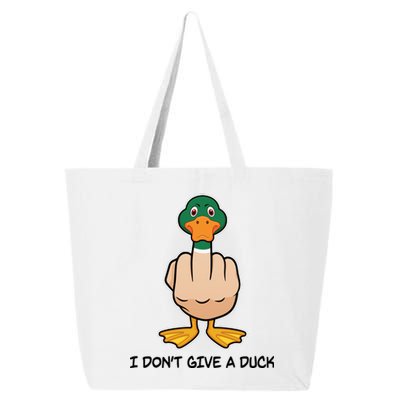 Funny I Don't Give A Duck 25L Jumbo Tote