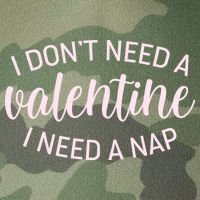 Funny I Don't Need A Valentine I Need A Nap Legacy Tie Dye Trucker Hat