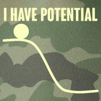 Funny I Have Potential Science  Legacy Tie Dye Trucker Hat