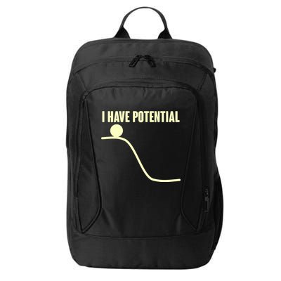 Funny I Have Potential Science  City Backpack