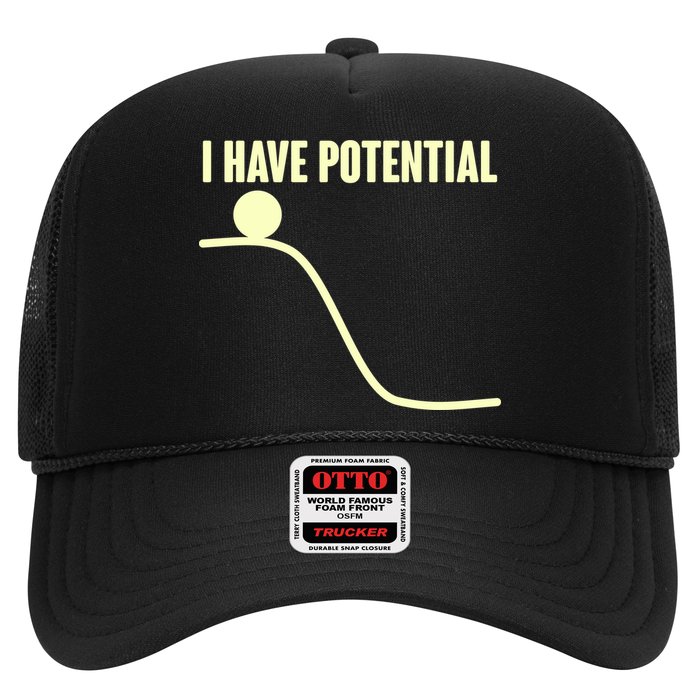 Funny I Have Potential Science  Hat