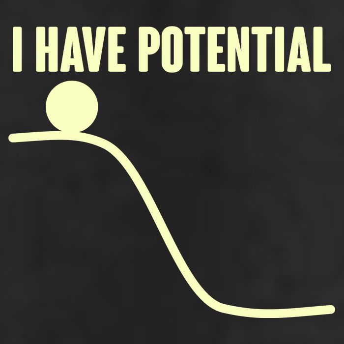 Funny I Have Potential Science  Hat