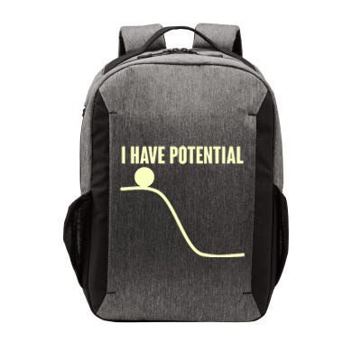 Funny I Have Potential Science  Vector Backpack