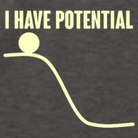 Funny I Have Potential Science  Vector Backpack