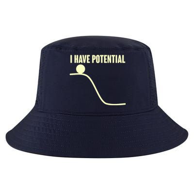 Funny I Have Potential Science  Cool Comfort Performance Bucket Hat