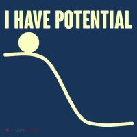 Funny I Have Potential Science  Sweatshirt