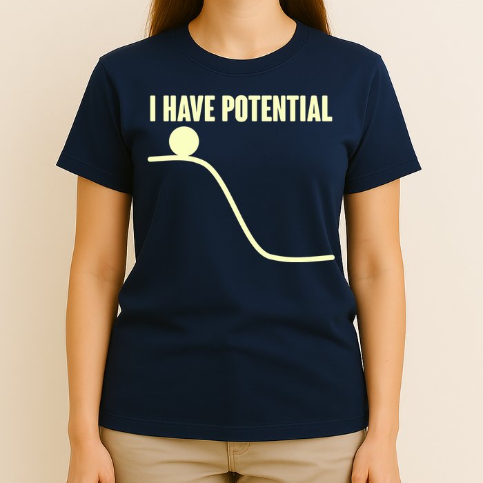 Funny I Have Potential Science  T-Shirt