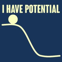 Funny I Have Potential Science  T-Shirt