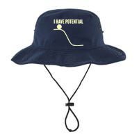 Funny I Have Potential Science  Bucket Hat