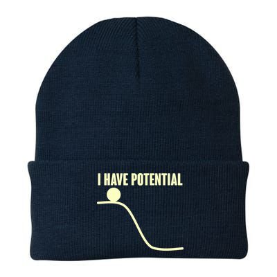 Funny I Have Potential Science  Beanie