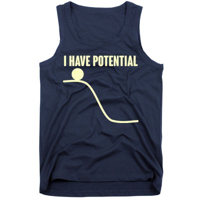 Funny I Have Potential Science  Tank Top