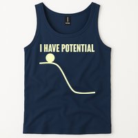 Funny I Have Potential Science  Tank Top