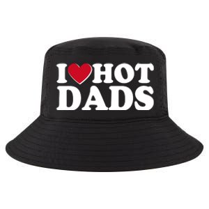 Funny I Heart Love Hot Dads Cool Comfort Performance Bucket Hat