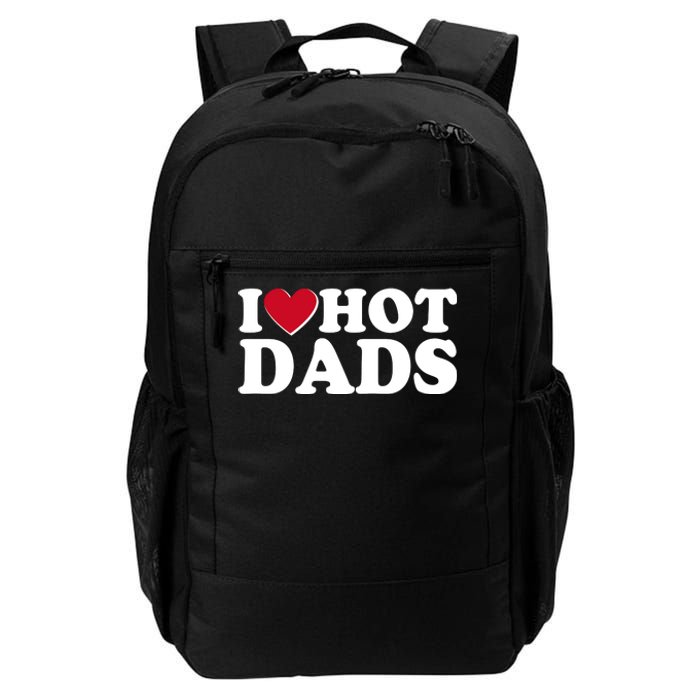 Funny I Heart Love Hot Dads Daily Commute Backpack