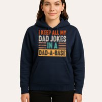 Funny I Keep All Of My Dad Jokes In A Dad-A-Base Hoodie