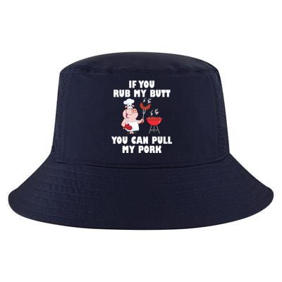 Funny I Like Butt Rubbed And My Pork Pulled Cool Comfort Performance Bucket Hat