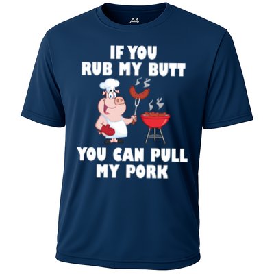 Funny I Like Butt Rubbed And My Pork Pulled Performance Shirt