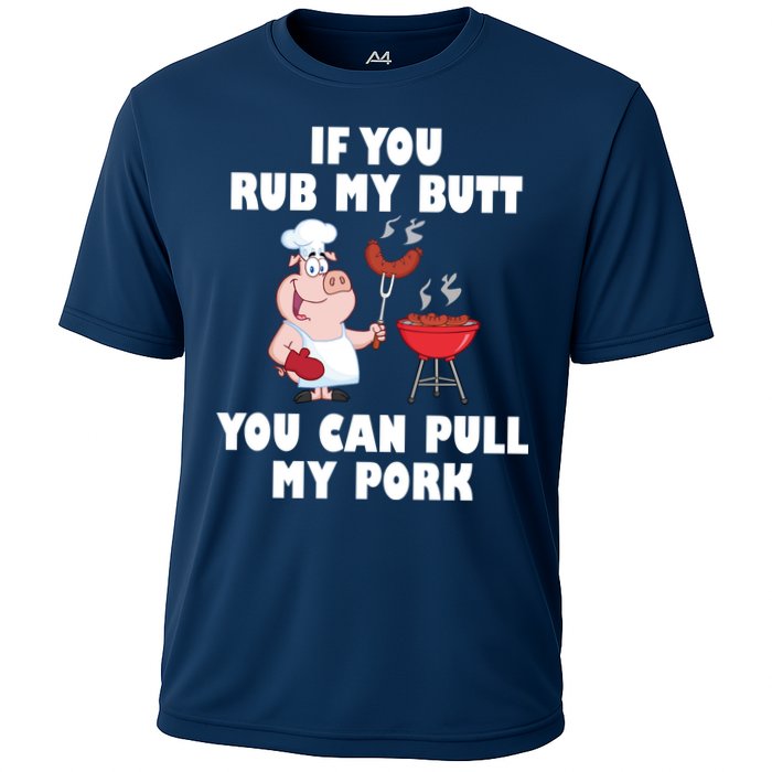 Funny I Like Butt Rubbed And My Pork Pulled Performance Shirt