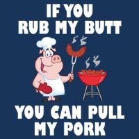 Funny I Like Butt Rubbed And My Pork Pulled 7-Panel Snapback Hat