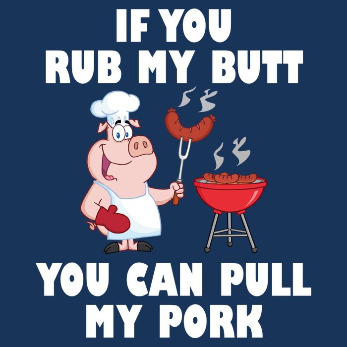 Funny I Like Butt Rubbed And My Pork Pulled 7-Panel Snapback Hat