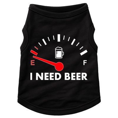 Funny I Need Beer Gas Meter  Doggie Tank