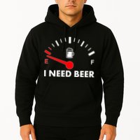 Funny I Need Beer Gas Meter  Hoodie