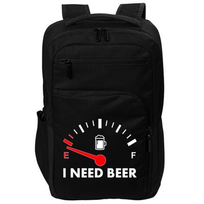 Funny I Need Beer Gas Meter  Impact Tech Backpack