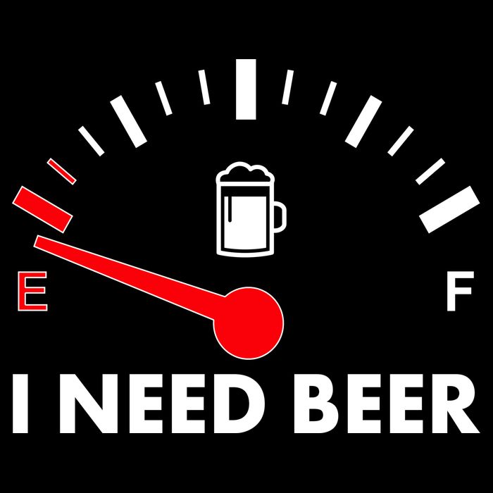 Funny I Need Beer Gas Meter  Tank Top